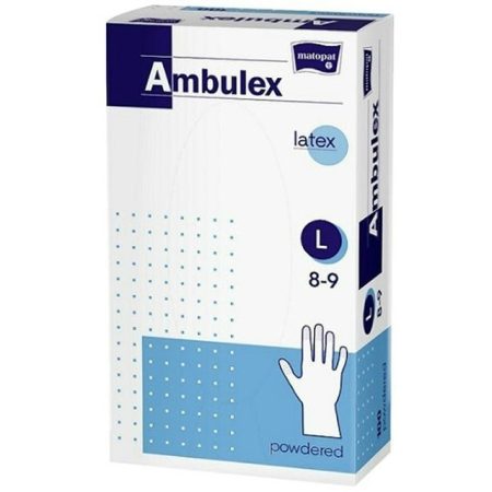 Ambulex Latex Vizsgálókesztyű XL